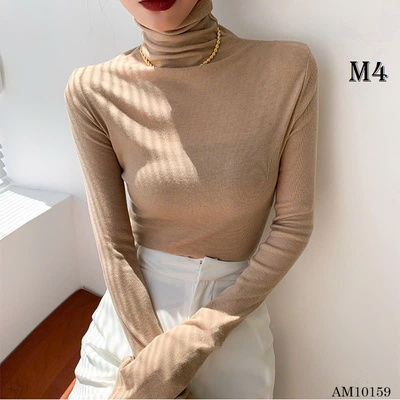 AM10159  ÁO GIỮ NHIỆT NỮ CỔ LỌ