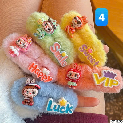KT1255 SET 5 KẸP TÓC ĐÍNH STICKER CUTE CHO MẸ VÀ BÉ