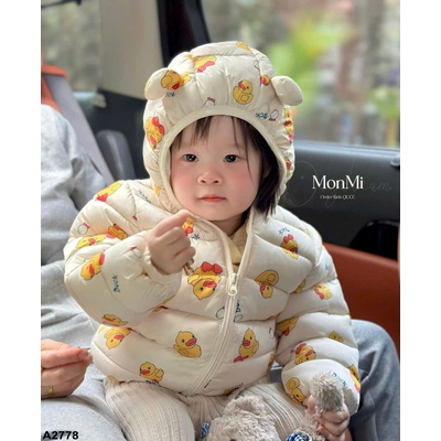 A2778 BST ÁO PHAO HOẠT HÌNH TAI GẤU CHO BÉ