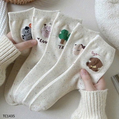 TC1435 SET 10Đ TẤT MUỐI TIÊU