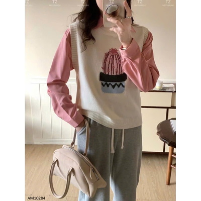 AM10284 ÁO GILE LEN XƯƠNG RỒNG