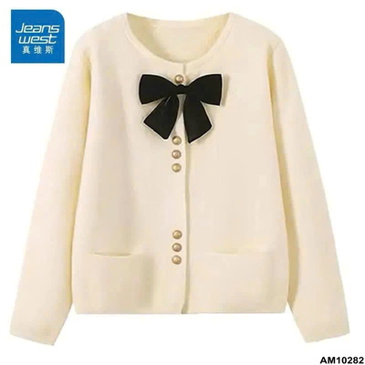 AM10282 ÁO CARDIGAN LEN NƠ NỮ JEANSWEST