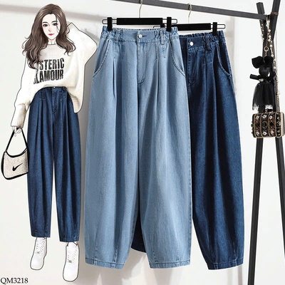 QM3218 QUẦN JEAN DÁNG BAGGY CHO NỮ