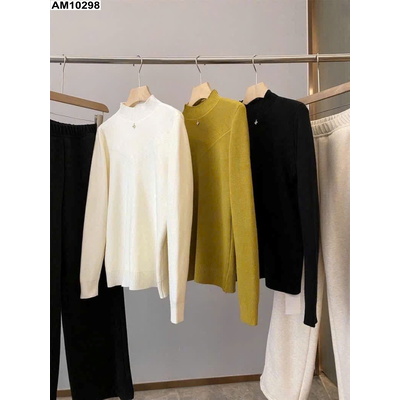 AM10298 ÁO LEN LÓT LÔNG IN BLUE