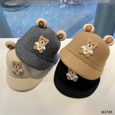 M3745 MŨ LƯỠI TRAI GẤU CHO BÉ