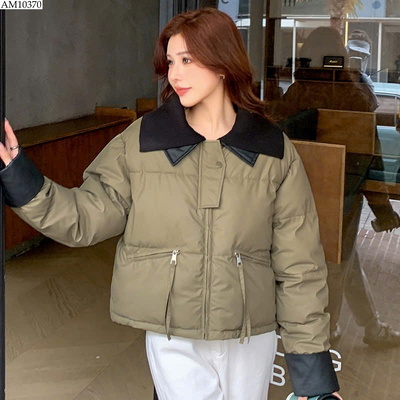 AM10370 ÁO PHAO PHỐI CỔ CHO NỮ