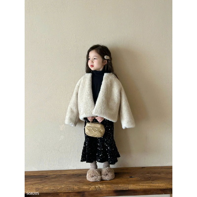 SG8205 SET ÁO LÔNG CHÂN VÁY DÀI BG