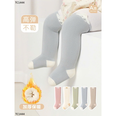 TC1444  SET 4 ĐÔI TẤT ĐÙI DÀY CHO BÉ
