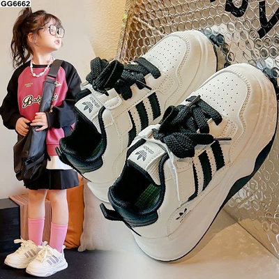 GG6662 GIÀY THỂ THAO PHỐI 3 SỌC BÉ