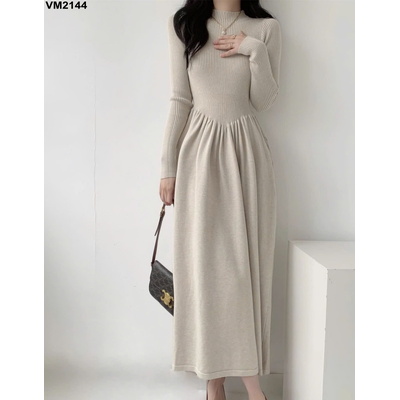VM2144 VÁY LEN DÀI BASIC NỮ