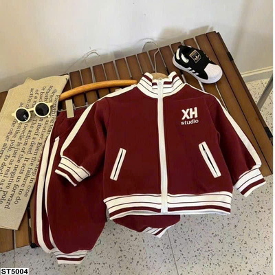 ST5004 BỘ NỈ PHỐI VIỀN BÉ TRAI