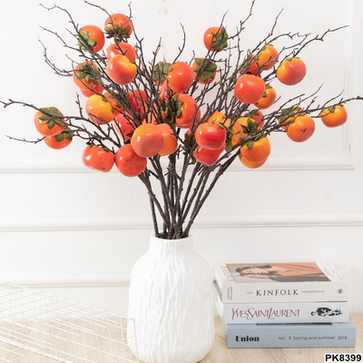 PK8399  SET 5 CÀNH QUẢ HỒNG DECOR