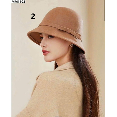 MM1108 MŨ VÀNH TRÒN PHỐI NƠ CHO NỮ