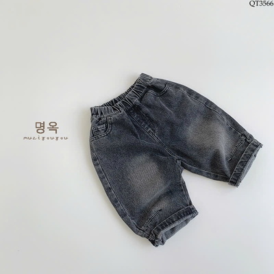QT3566 QUẦN JEAN LƯNG CHUN CHO BÉ TRAI