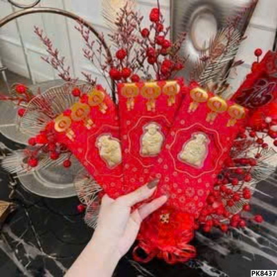 PK8437 SET 7C PHONG BAO LÌ XÌ TẾT