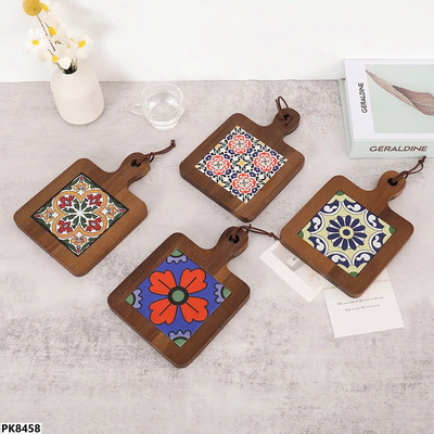 PK8458 SET 2 LÓT NỒI BẰNG GỖ