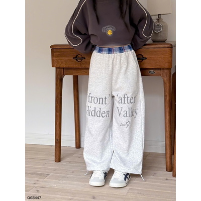 QG3447 QUẦN NỈ CHỮ BG