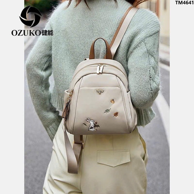 TM4641 BALO HỌA TIẾT THÊU NỮ OZUKO