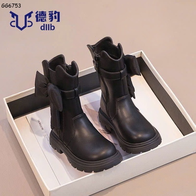 GG6753 BOOT DA CỔ CAO CHO BÉ
