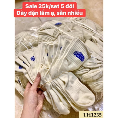 TH1235 SẴN SET 5 ĐÔI TẤT