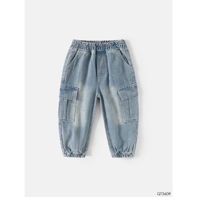 QT3609 QUẦN JEAN BÉ TRAI WELLKIDS