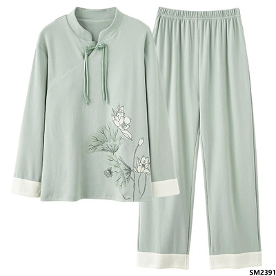 SM2391 BỘ NGỦ KÈM BRA NỮ PHONG CÁCH TRUNG HOA