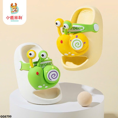 GG6799  DÉP LÊ CHO BÉ HOẠT HÌNH ỐC SÊN