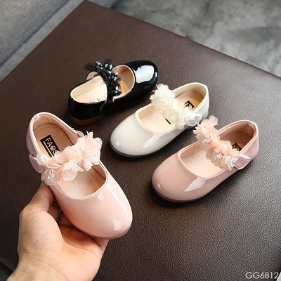 GG6812 GIÀY BÚP BÊ PHỐI HOA BÉ GÁI