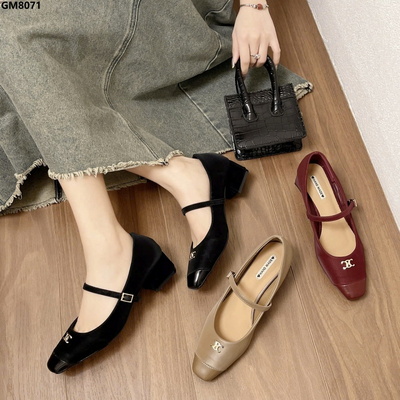 GM8071 GIÀY MŨI VUÔNG MARY JANE NỮ