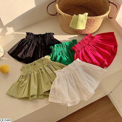 QG3480 QUẦN SHORT CHO BÉ GÁI