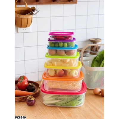 PK8549 SET 7 HỘP ĐỰNG THỰC PHẨM TỦ ĐÔNG