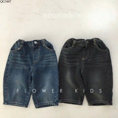 QG3487 QUẦN JEAN CHO BÉ GÁI