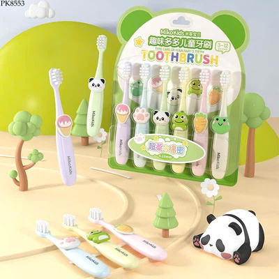 PK8553 SET 6 BÀN CHẢI ĐÁNH RĂNG CHO BÉ