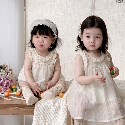 BG851 VÁY+BODY CHO BÉ GÁI