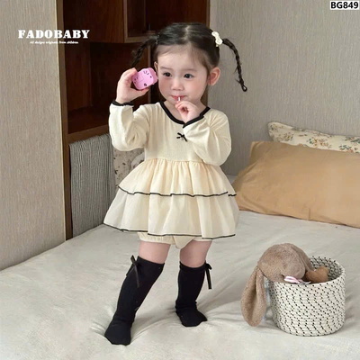 BG849 BODY VÁY LIỀN QUẦN BÉ GÁI