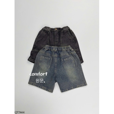 QT3664 QUẦN SHORT JEAN CHO BÉ
