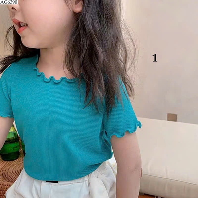 AG6390 ÁO THUN CỘC TAY CHO BÉ GÁI