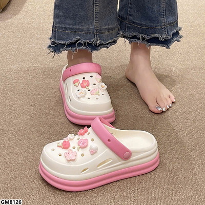 GM8126 SỤC CROCS DỄ THƯƠNG CHO NỮ