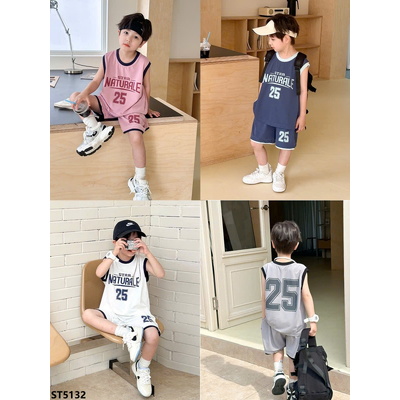ST5132 BỘ ĐỒ TANKTOP SỐ 25 CHO BÉ AMBB