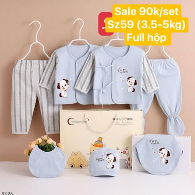 S1126 SALE SET 7 MÓN CHO BÉ