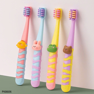 PK8606 SET 4 BÀN CHẢI LÔNG MỀM CHO BÉ