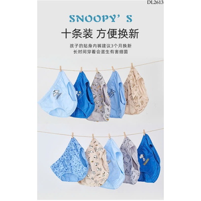 DL2613 SET 10 QUẦN CHIP CHO BÉ TRAI