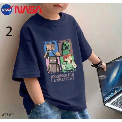 AT7193  ÁO THUN BÉ TRAI NASA