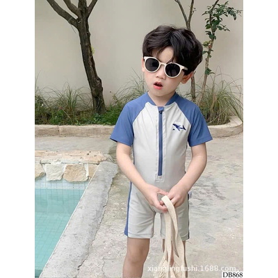 DB868 ĐỒ BƠI KÈM MŨ CHO BÉ TRAI