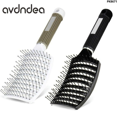 PK8671 SET 2C LƯỢC BÁN NGUYỆT GỠ RỐI TẠO PHỒNG TÓC BẢN LỚN