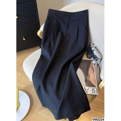 VM2224 CHÂN VÁY A DÁNG DÀI ĐUÔI CÁ NHẸ NỮ