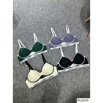 DL2636  ÁO NGỰC VIỀN CHỮ