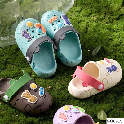 GG6913 Giá Mới - DÉP SỤC Happy Mary HỌA TIẾT ĐÁNG YÊU CHO BÉ