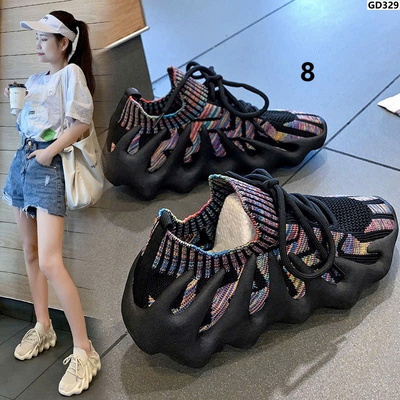 GD329 GIÀY THỂ THAO PHỐI CỔ CHUN PHONG CÁCH NAM NỮ