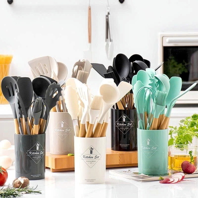 PK8747 SET 12 MÓN DỤNG CỤ NẤU ĂN